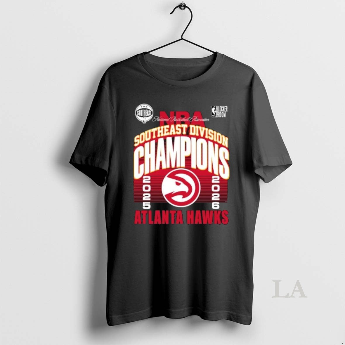 Original Atlanta Hawks 2026 Southeast Division Champions Locker Room Unisex T-shirt, Sweatshirt, Hoodie, Long Sleeve Tee - T-Shirt, Sweatshirt, Hoodie