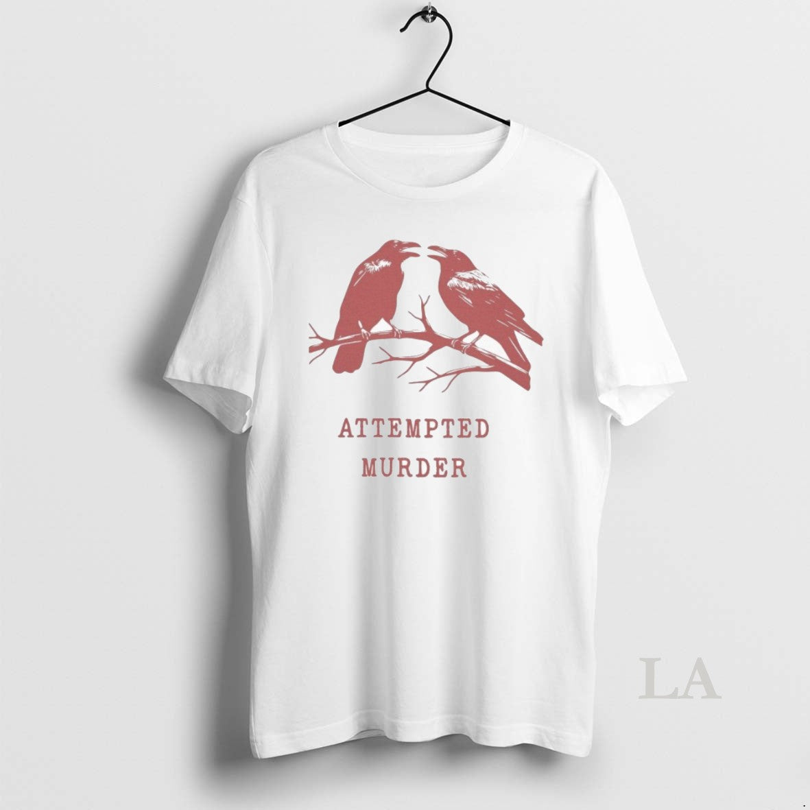 Original Attempted With Crows Unisex T-shirt, Sweatshirt, Hoodie, Long Sleeve Tee - T-Shirt, Sweatshirt, Hoodie