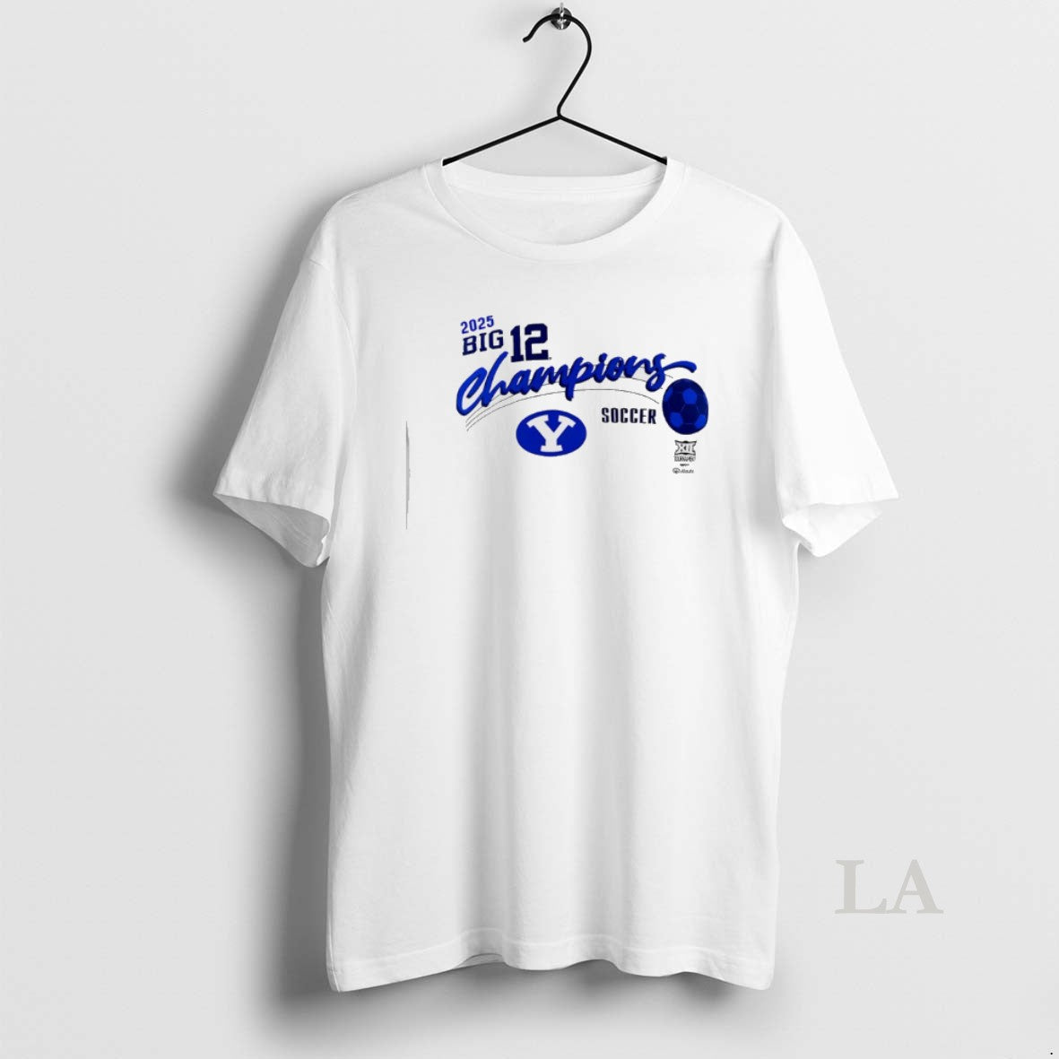 Original Byu 2025 Big 12 Soccer Champions - T-Shirt, Sweatshirt, Hoodie