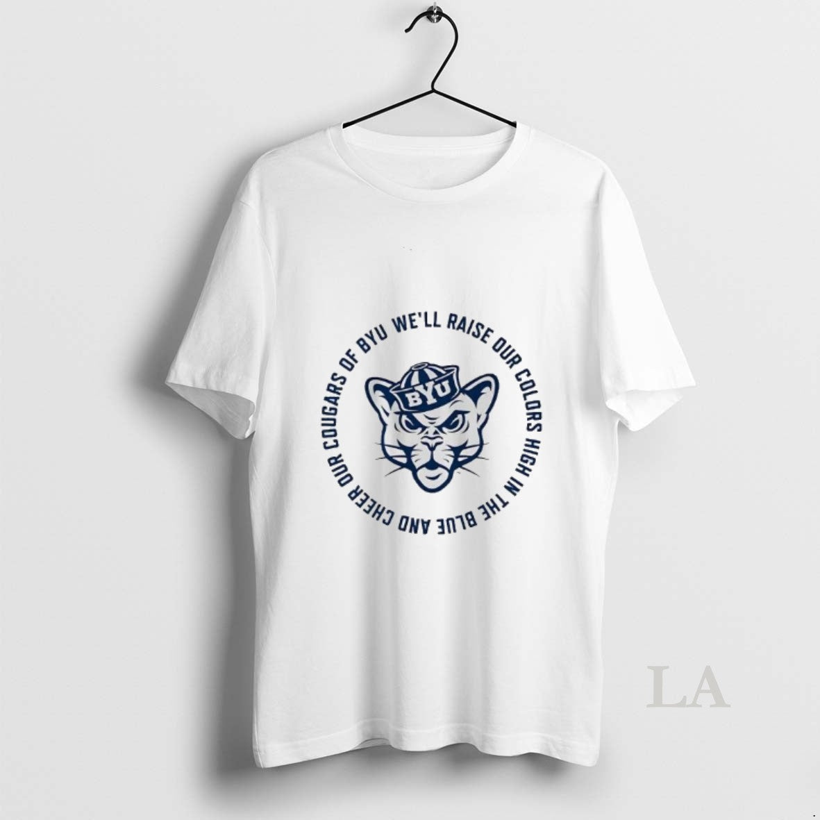 Original Byu Cougars Fight Song Well Raise Our Colors High In The Blue And Cheer - T-Shirt, Sweatshirt, Hoodie