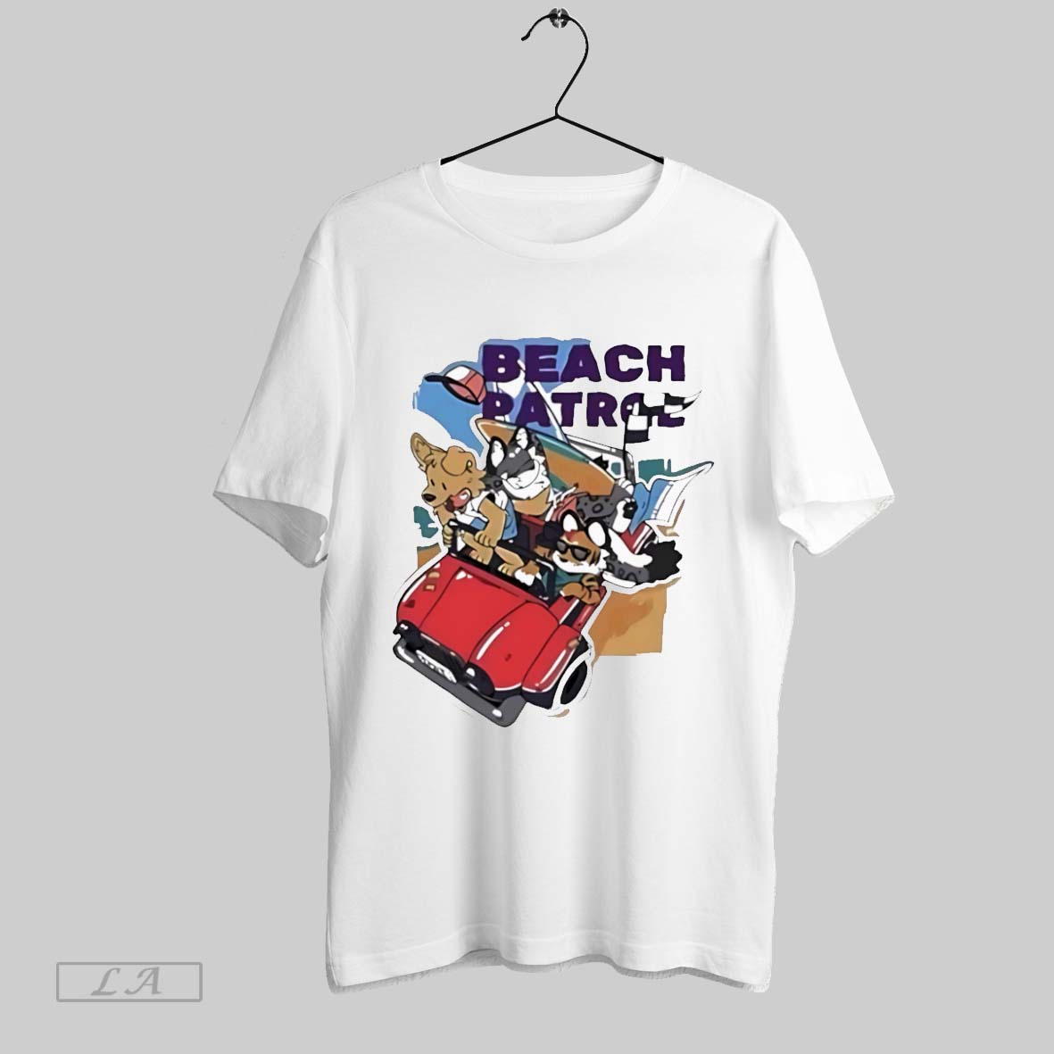 Original Beach Patrol Dogs Car Unisex T-shirt, Sweatshirt, Hoodie, Long Sleeve Tee - T-Shirt, Sweatshirt, Hoodie