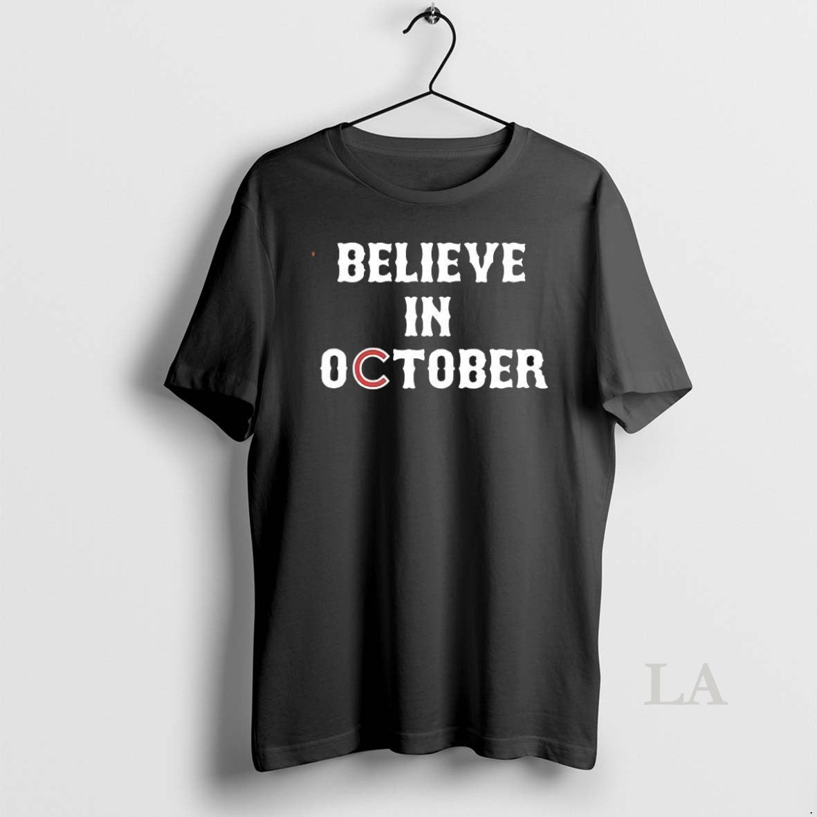 Original Believe In October Chicago Cubs Unisex T-shirt, Sweatshirt, Hoodie, Long Sleeve Tee - T-Shirt, Sweatshirt, Hoodie