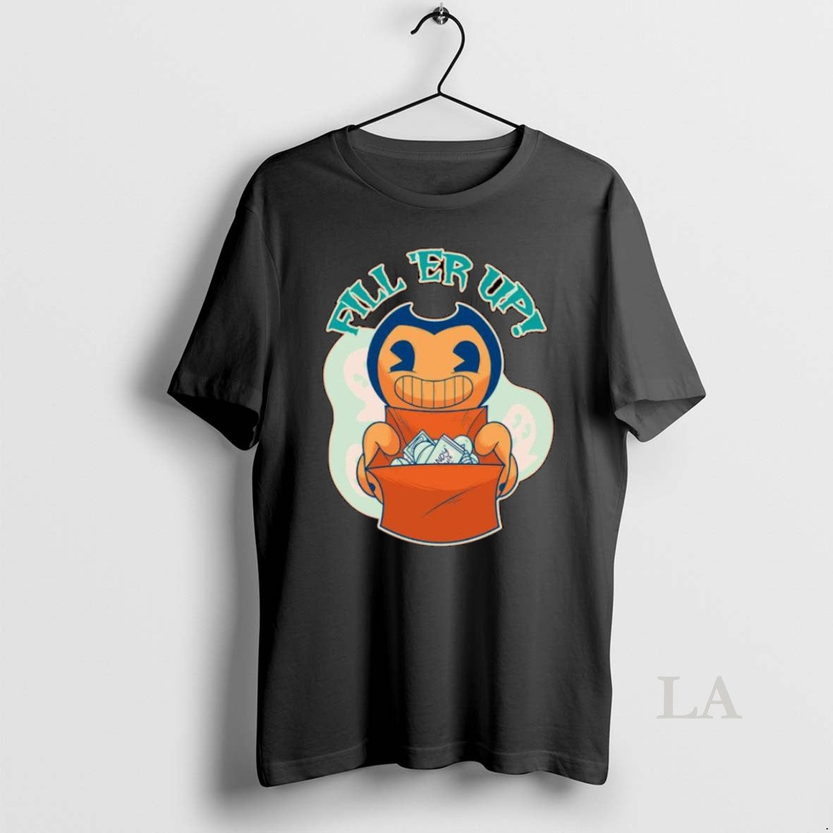 Original Bendy Fill Er Up Halloween Ornaments Unisex T-shirt, Sweatshirt, Hoodie, Long Sleeve Tee - T-Shirt, Sweatshirt, Hoodie