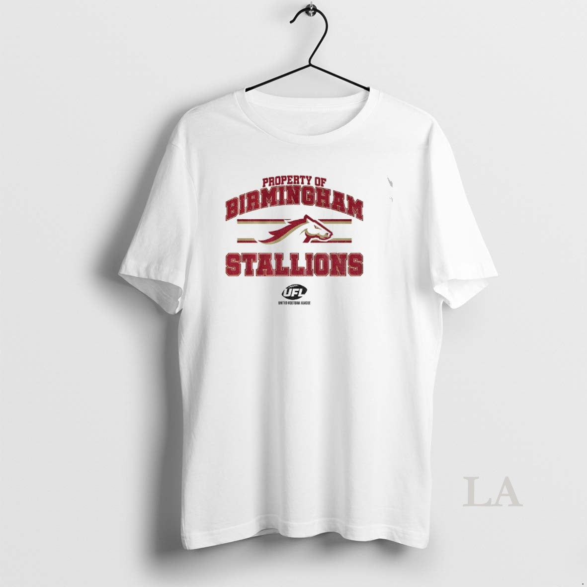 Original Birmingham Stallions United Football League Property Of Birmingham Stallions - T-Shirt, Sweatshirt, Hoodie