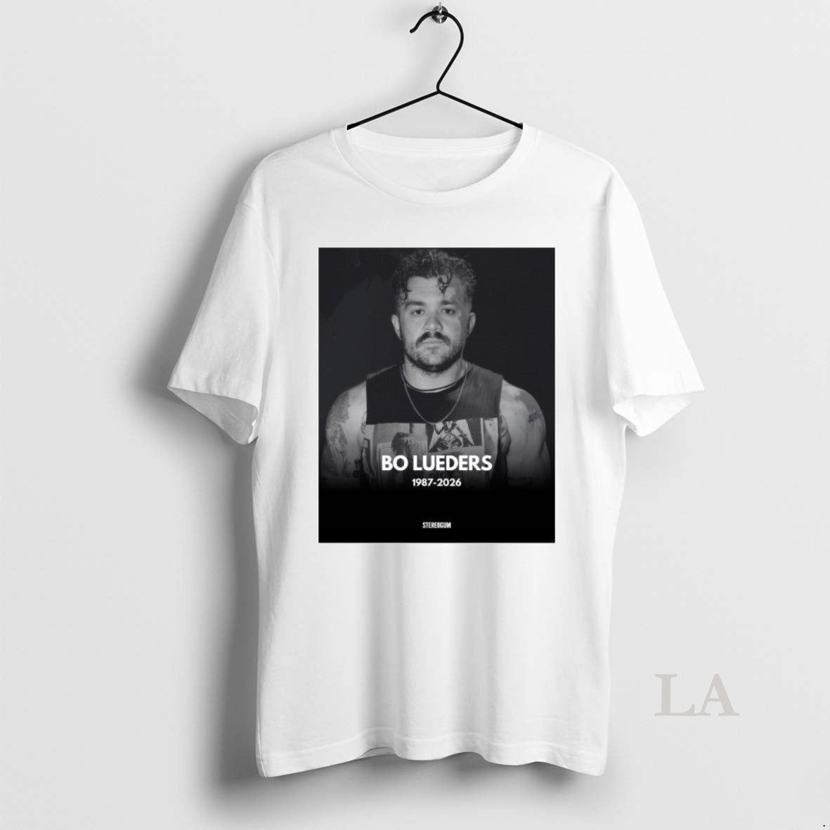 Original Bo Lueders 1987 2026 Stereogum Unisex T-shirt, Sweatshirt, Hoodie, Long Sleeve Tee - T-Shirt, Sweatshirt, Hoodie