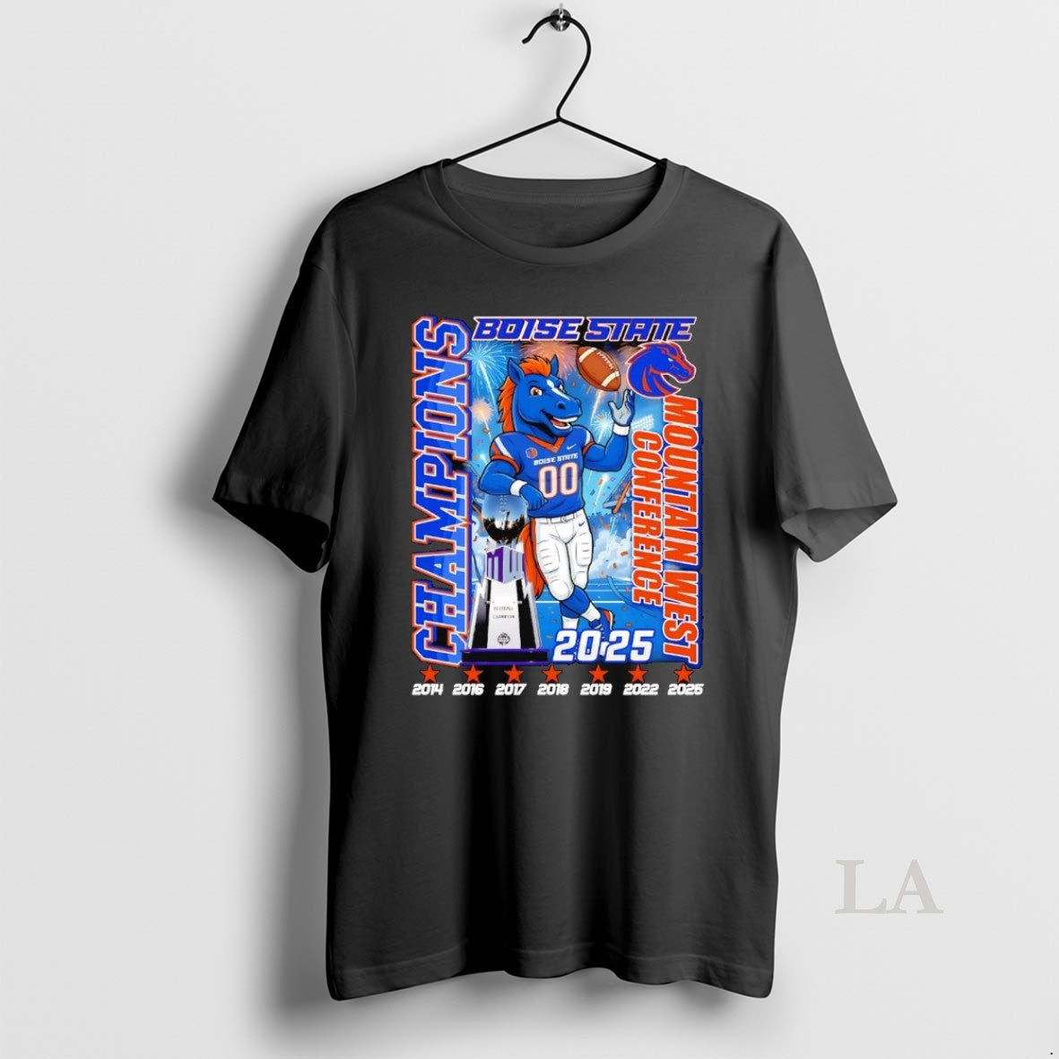 Original Boise State Broncos 2025 Mountain West Conference Champions - T-Shirt, Sweatshirt, Hoodie