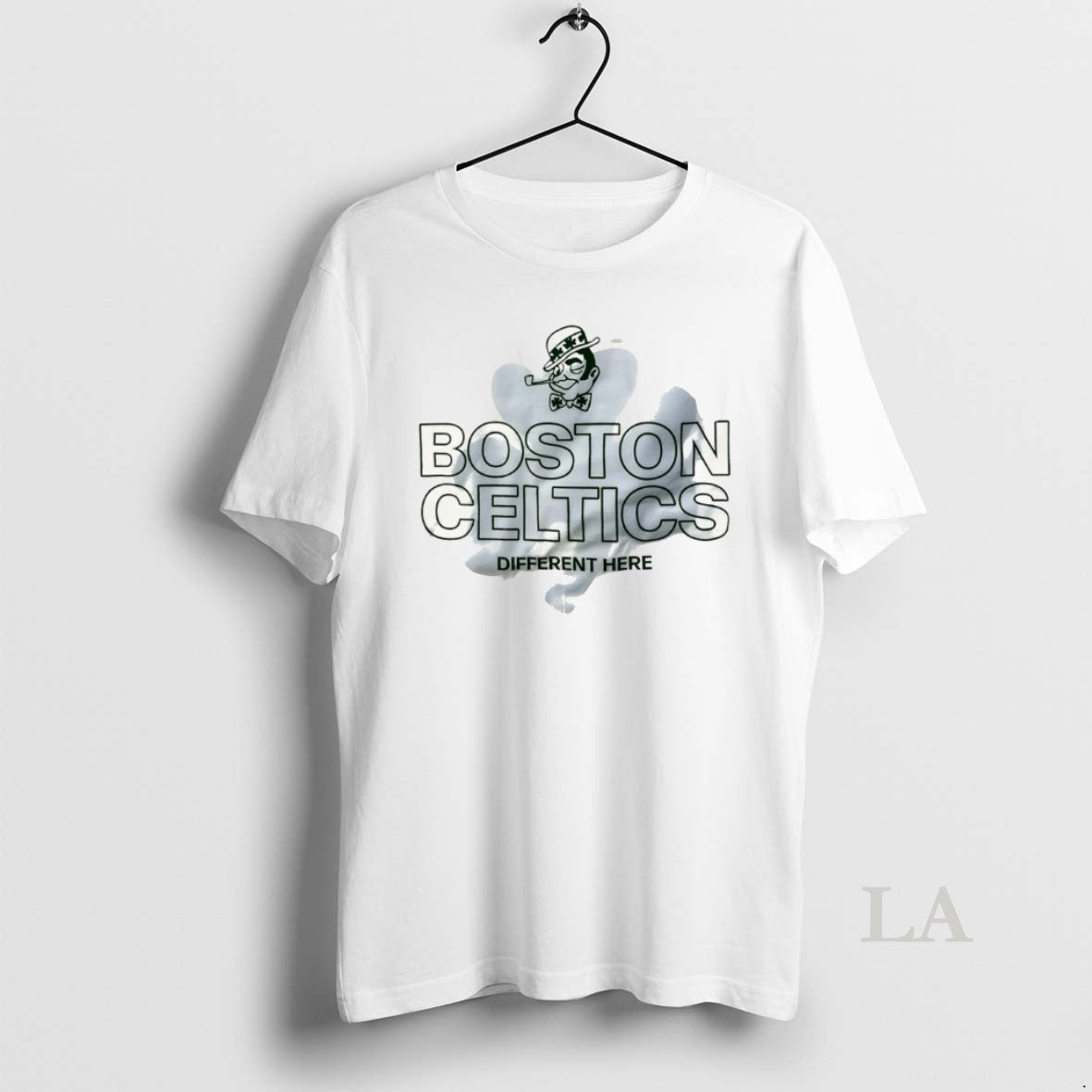 Original Boston Celtics Basketball Different Here Shamrock Unisex T-shirt, Sweatshirt, Hoodie, Long Sleeve Tee - T-Shirt, Sweatshirt, Hoodie