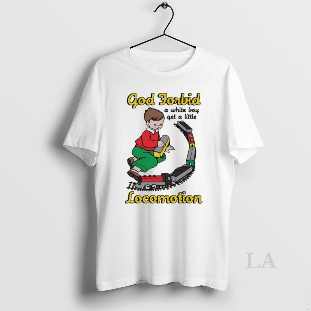 Original Boy God Forbid A White Boy Get A Little Locomotion Unisex T-shirt, Sweatshirt, Hoodie, Long Sleeve Tee - T-Shirt, Sweatshirt, Hoodie