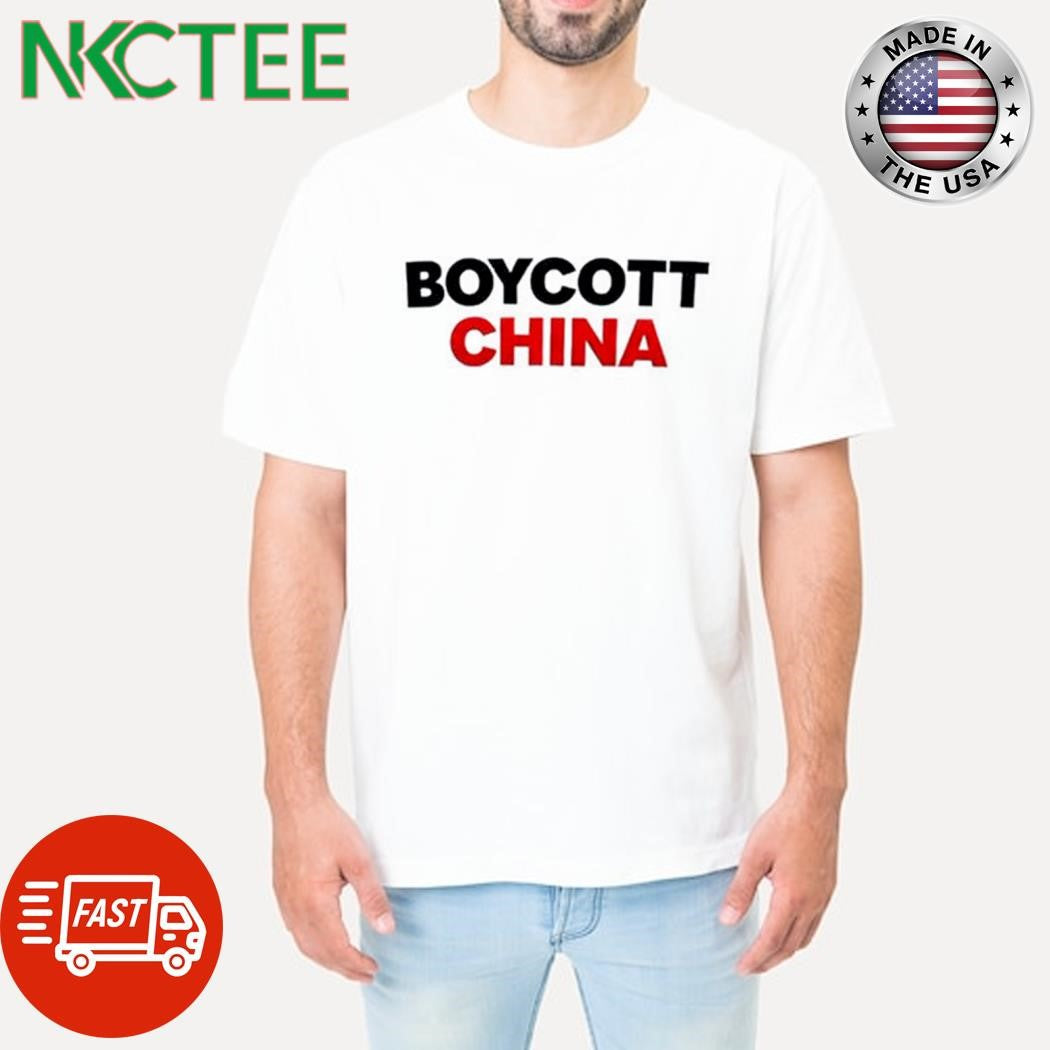 Original Boycott China shirt Unisex T-shirt, Sweatshirt, Hoodie, Long Sleeve Tee - T-Shirt, Sweatshirt, Hoodie