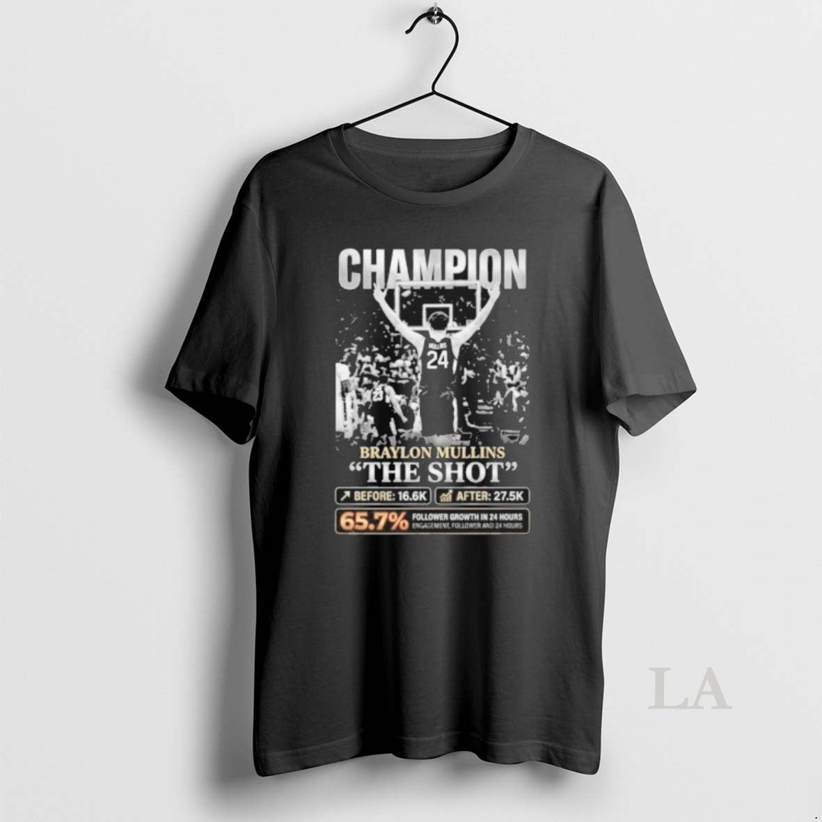 Original Braylon Mullins Champion The Shot Game Duke Vs Uconn Unisex T-shirt, Sweatshirt, Hoodie, Long Sleeve Tee - T-Shirt, Sweatshirt, Hoodie
