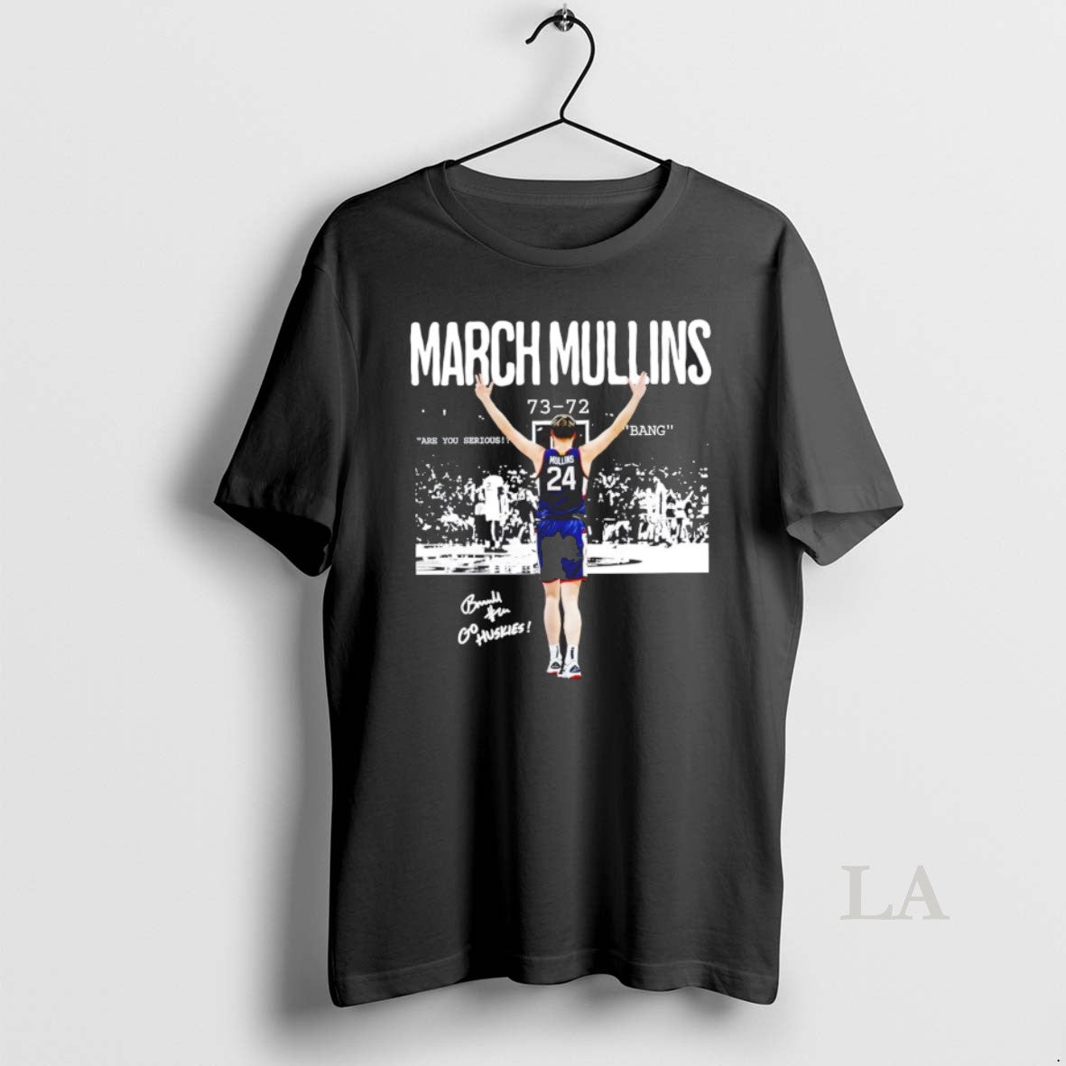 Original Braylon Mullins Uconn Huskies Basketball 73 72 Vs Duke Go Huskies Ncaa 2026 Unisex T-shirt, Sweatshirt, Hoodie, Long Sleeve Tee - T-Shirt, Sweatshirt, Hoodie
