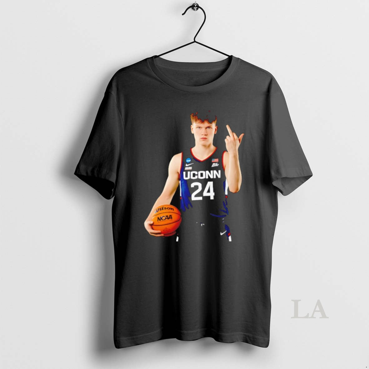 Original Braylon Mullins Uconn Huskies Middle Finger Graphic Unisex T-shirt, Sweatshirt, Hoodie, Long Sleeve Tee - T-Shirt, Sweatshirt, Hoodie