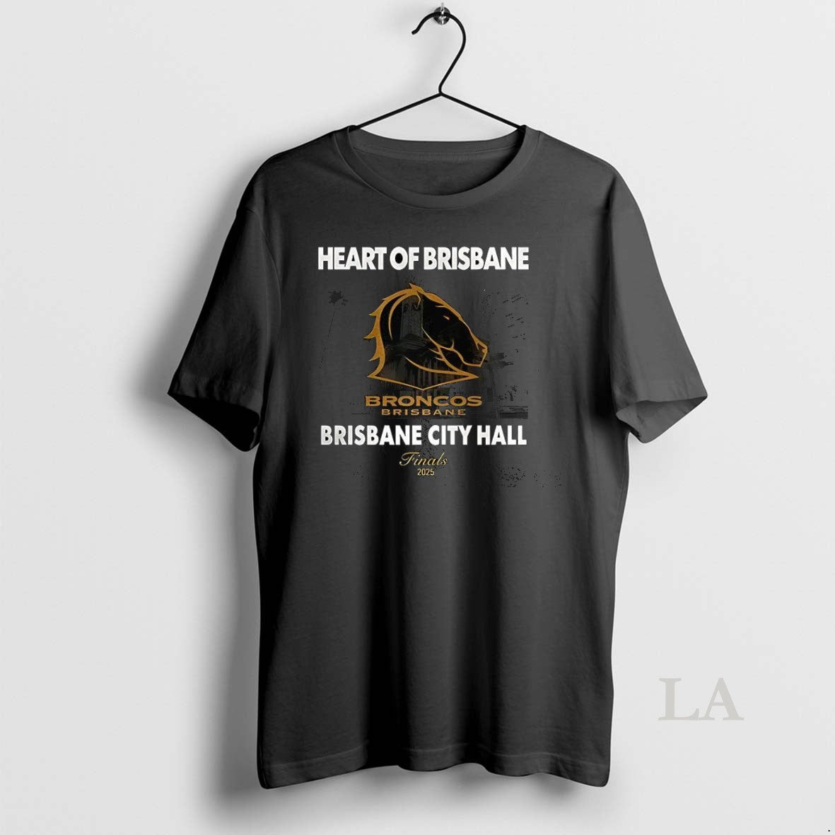 Original Brisbane Broncos Heart Of Brisbane 2025 Unisex T-shirt, Sweatshirt, Hoodie, Long Sleeve Tee - T-Shirt, Sweatshirt, Hoodie