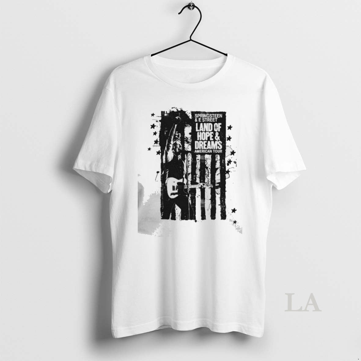 Original Bruce Springsteen 2026 Land Of Hope Dreams American Tour Flag Unisex T-shirt, Sweatshirt, Hoodie, Long Sleeve Tee - T-Shirt, Sweatshirt, Hoodie