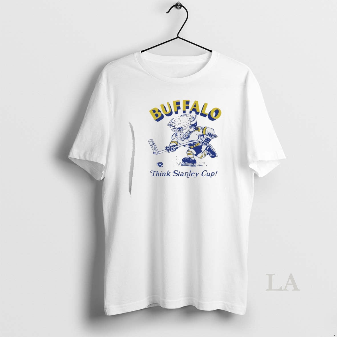 Original Buffalo Sabres Hockey Think Stanley Cup Mascot Unisex T-shirt, Sweatshirt, Hoodie, Long Sleeve Tee - T-Shirt, Sweatshirt, Hoodie