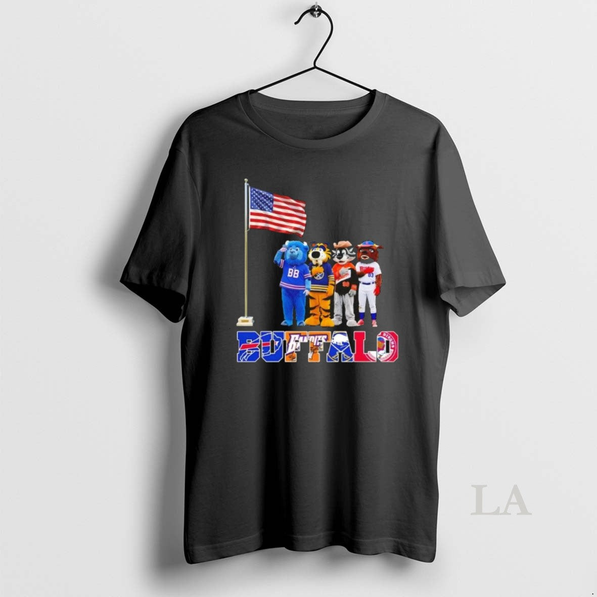 Original Buffalo Sports Mascots The Salute Heritage Unisex T-shirt, Sweatshirt, Hoodie, Long Sleeve Tee - T-Shirt, Sweatshirt, Hoodie