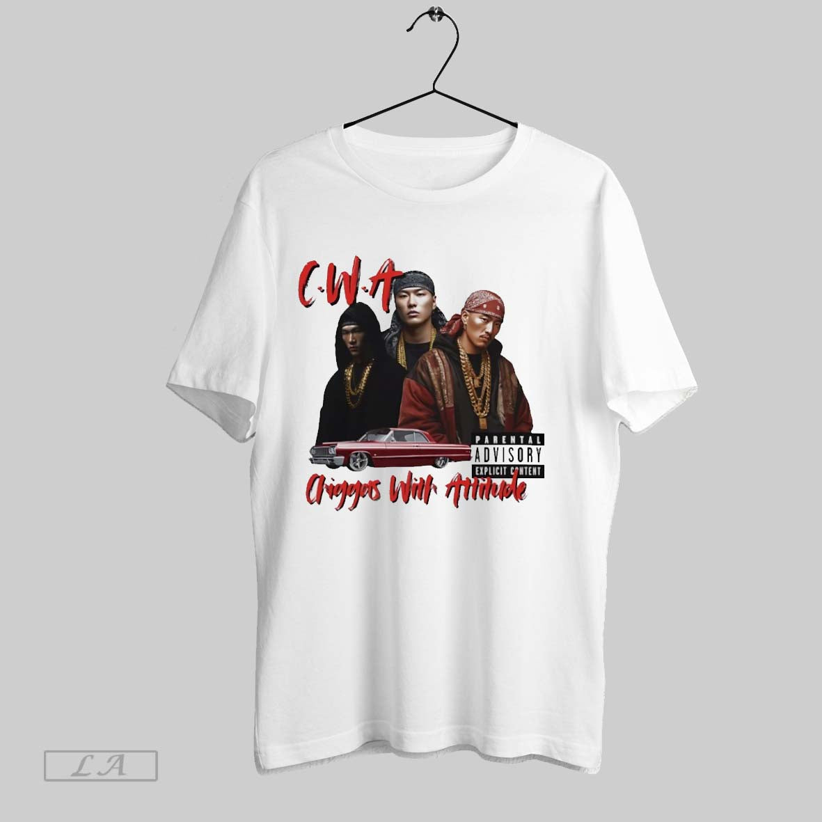 Original Cwa Chiggas With Attitude Graphic Unisex T-shirt, Sweatshirt, Hoodie, Long Sleeve Tee - T-Shirt, Sweatshirt, Hoodie