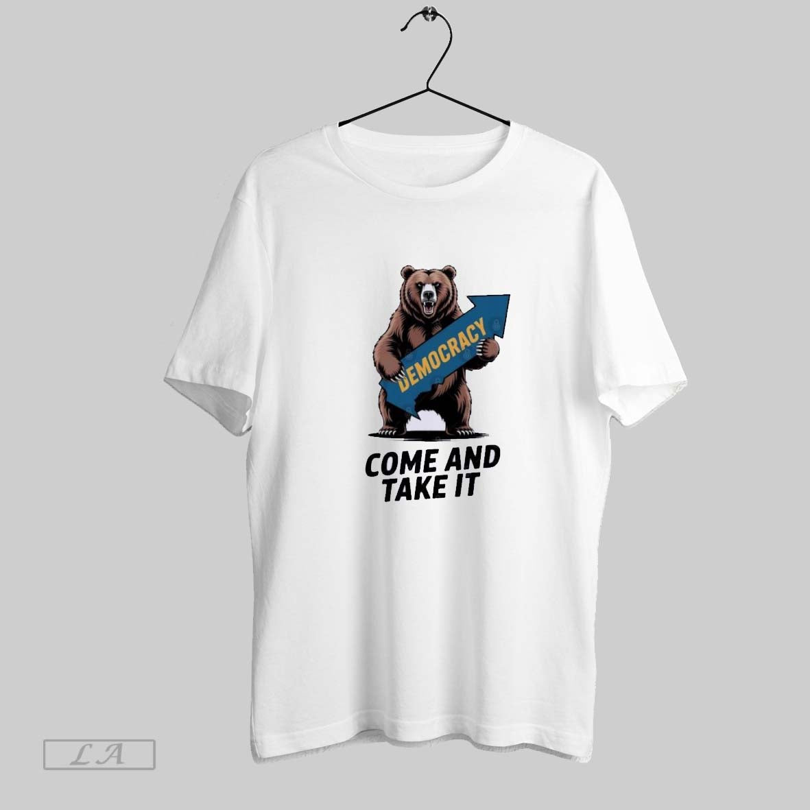 Original California Bear Democracy Come And Take It Unisex T-shirt, Sweatshirt, Hoodie, Long Sleeve Tee - T-Shirt, Sweatshirt, Hoodie