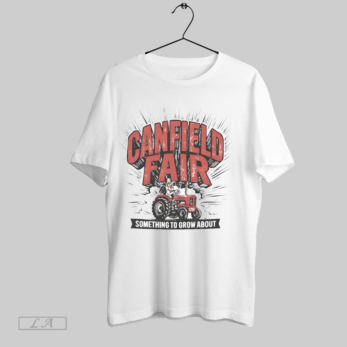 Original Canfield Fair 25 Something To Grow About White Poster Unisex T-shirt, Sweatshirt, Hoodie, Long Sleeve Tee - T-Shirt, Sweatshirt, Hoodie