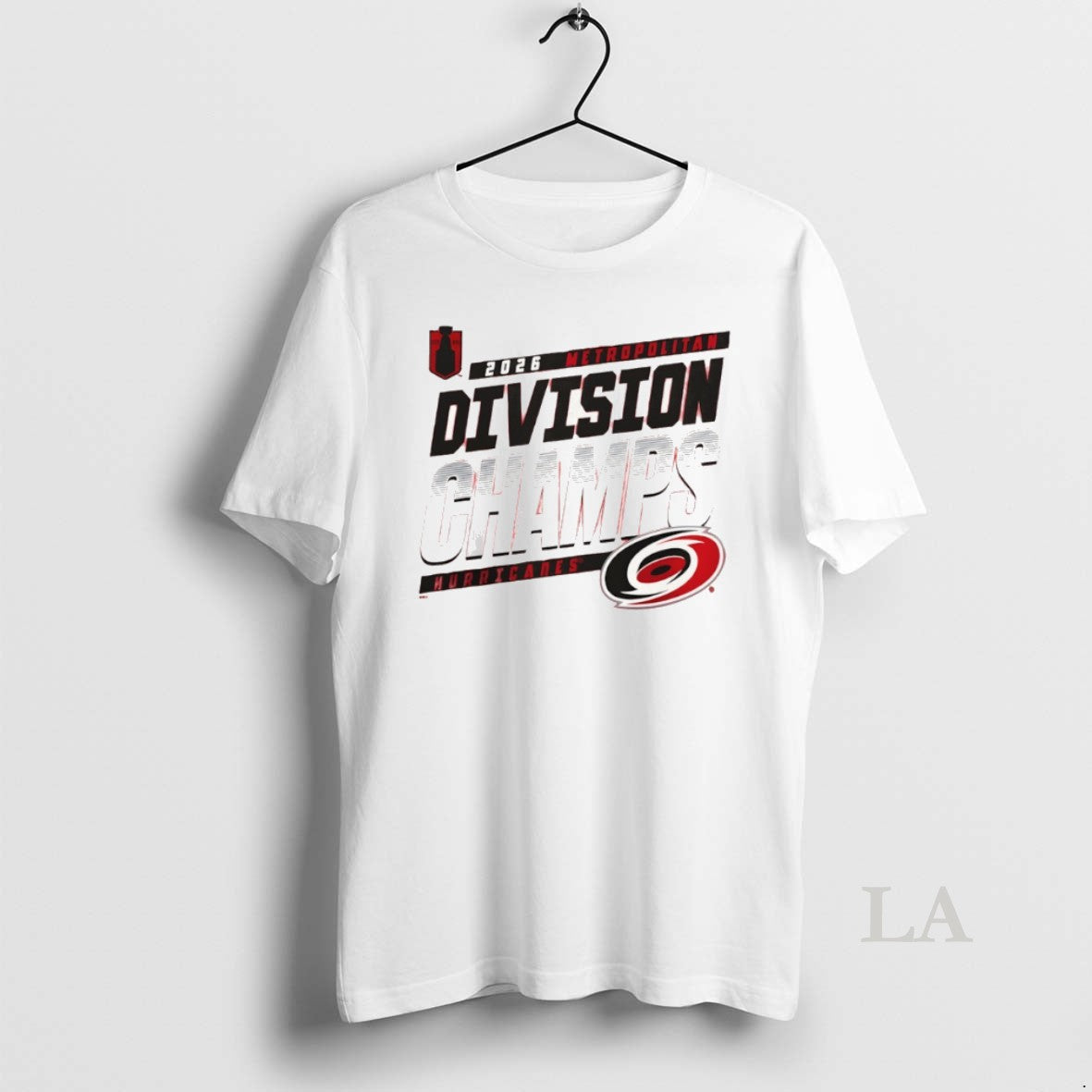 Original Carolina Hurricanes 2026 Metropolitan Division Champions Logo Unisex T-shirt, Sweatshirt, Hoodie, Long Sleeve Tee - T-Shirt, Sweatshirt, Hoodie