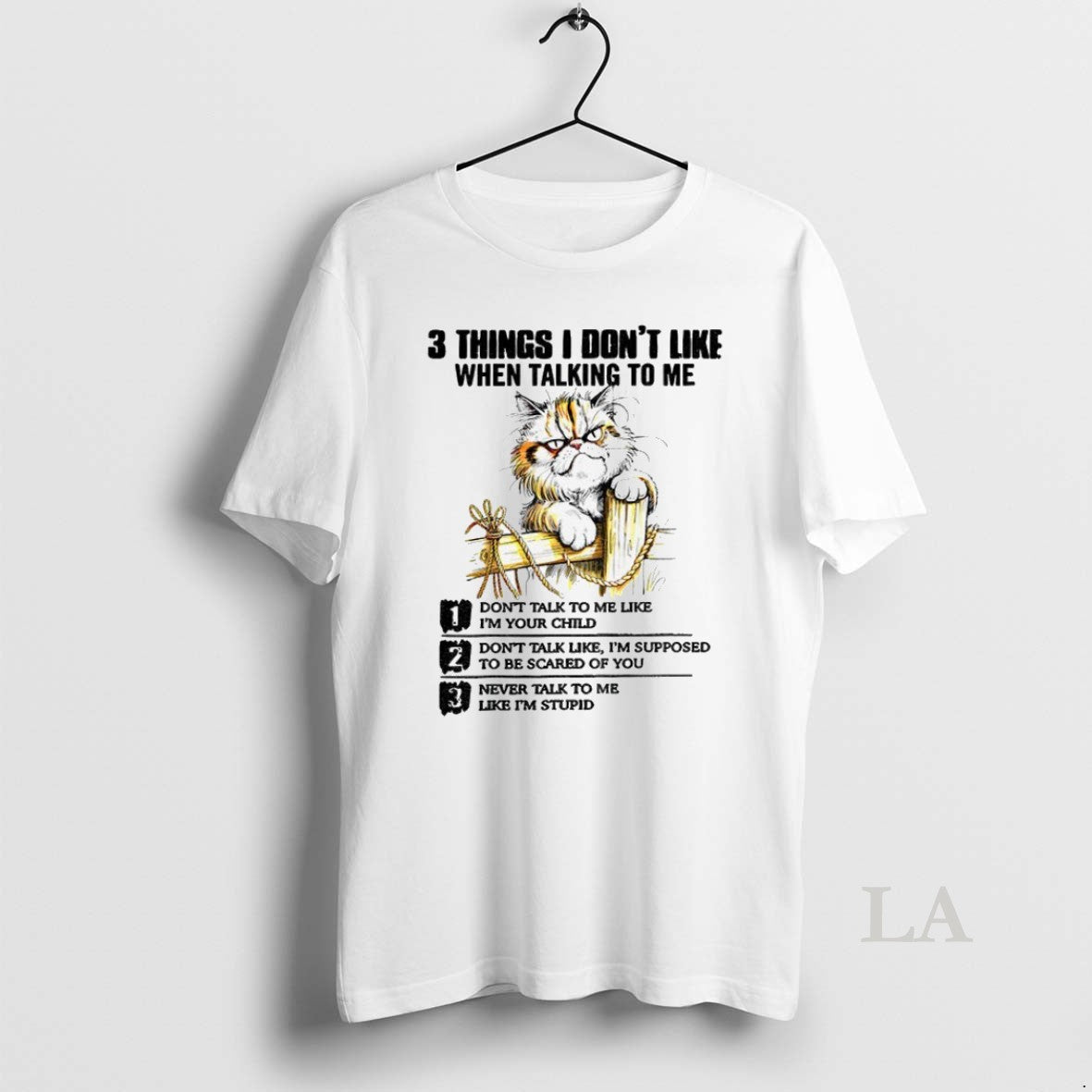 Original Cat 3 Thing I Dont Like When Talking To Me Dont Talk To Me Unisex T-shirt, Sweatshirt, Hoodie, Long Sleeve Tee - T-Shirt, Sweatshirt, Hoodie
