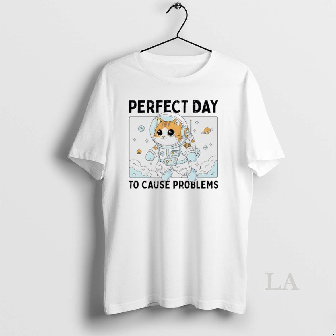 Original Cat Perfect Day To Cause Problems Art Unisex T-shirt, Sweatshirt, Hoodie, Long Sleeve Tee - T-Shirt, Sweatshirt, Hoodie