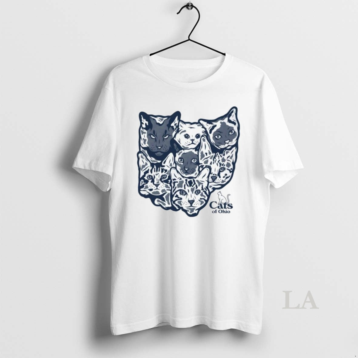 Original Cats Of Ohio Light Blue Unisex T-shirt, Sweatshirt, Hoodie, Long Sleeve Tee - T-Shirt, Sweatshirt, Hoodie