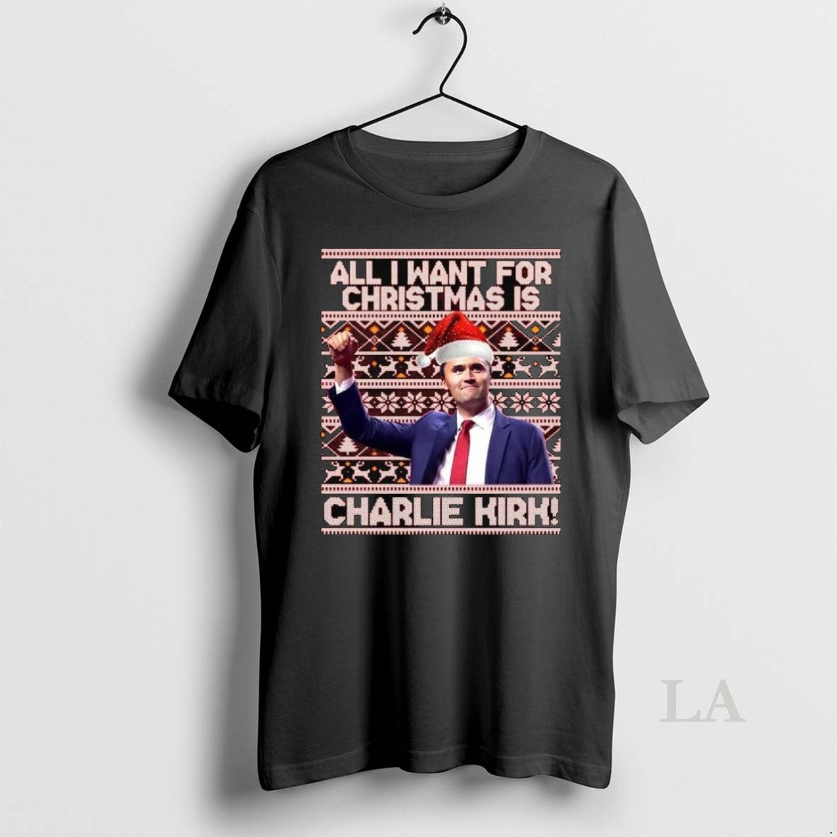 Original Charlie Kirk All I Want For Christmas Is Ugly Christmas 2025 Long Sleve Unisex T-shirt, Sweatshirt, Hoodie, Long Sleeve Tee - T-Shirt, Sweatshirt, Hoodie