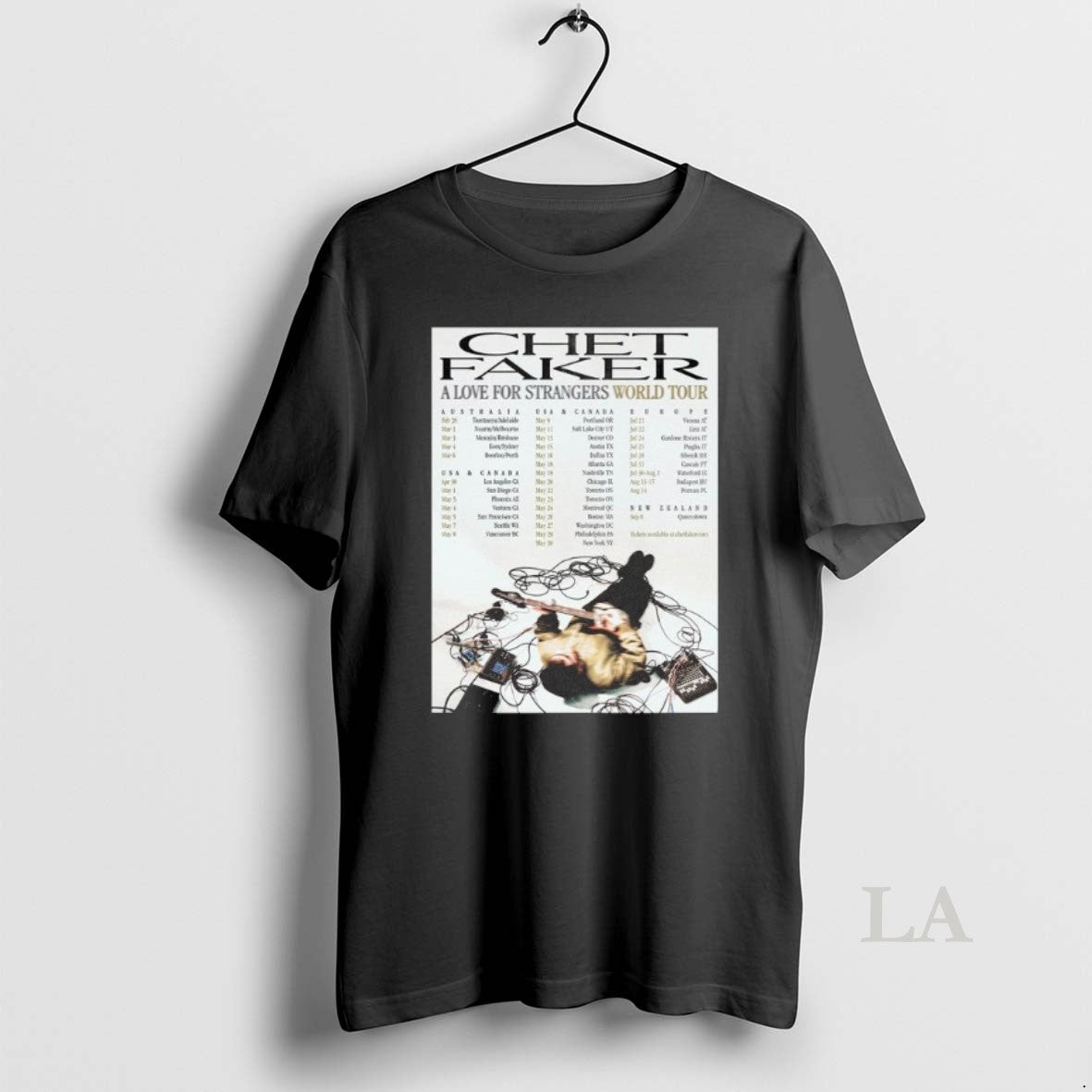 Original Chet Faker A Love For Strangers World Tour 2026 Unisex T-shirt, Sweatshirt, Hoodie, Long Sleeve Tee - T-Shirt, Sweatshirt, Hoodie
