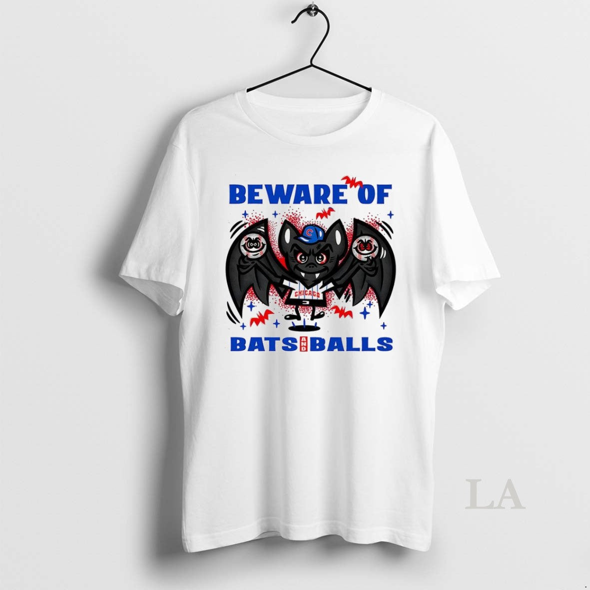 Original Chicago Cubs Baseball Beware Of Bats And Balls Halloween Unisex T-shirt, Sweatshirt, Hoodie, Long Sleeve Tee - T-Shirt, Sweatshirt, Hoodie