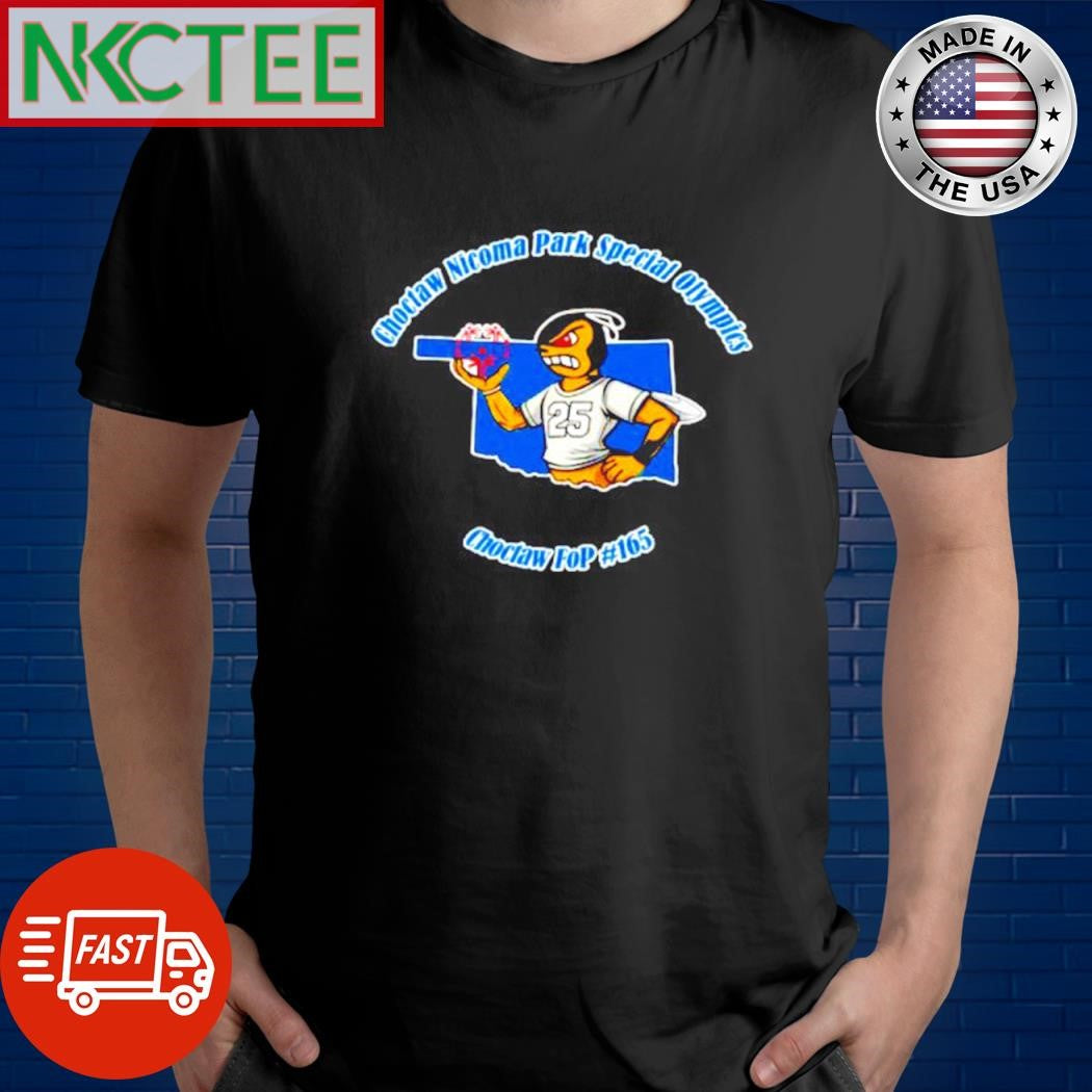 Original Choctaw Nicoma Park Special Olympics 25 Choctaw FoP shirt Unisex T-shirt, Sweatshirt, Hoodie, Long Sleeve Tee - T-Shirt, Sweatshirt, Hoodie