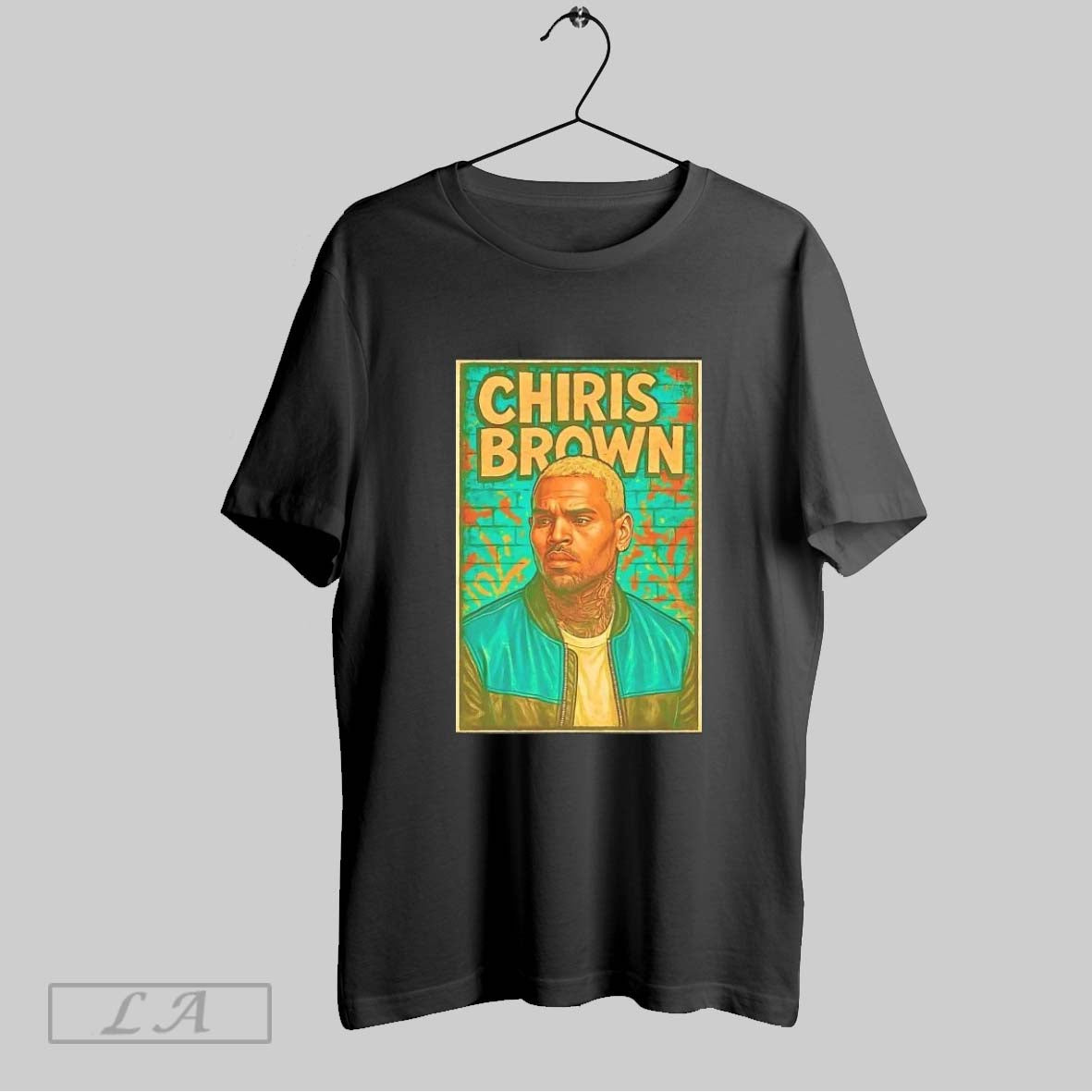 Original Chris Brown Tour Portrait Ladies Unisex T-shirt, Sweatshirt, Hoodie, Long Sleeve Tee - T-Shirt, Sweatshirt, Hoodie
