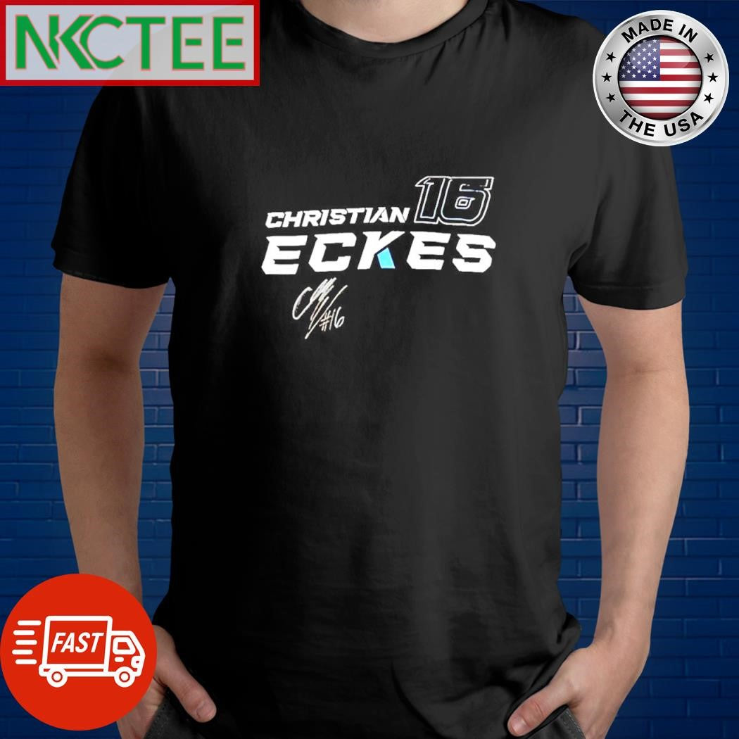 Original Christian Eckes 16 signature shirt Unisex T-shirt, Sweatshirt, Hoodie, Long Sleeve Tee - T-Shirt, Sweatshirt, Hoodie