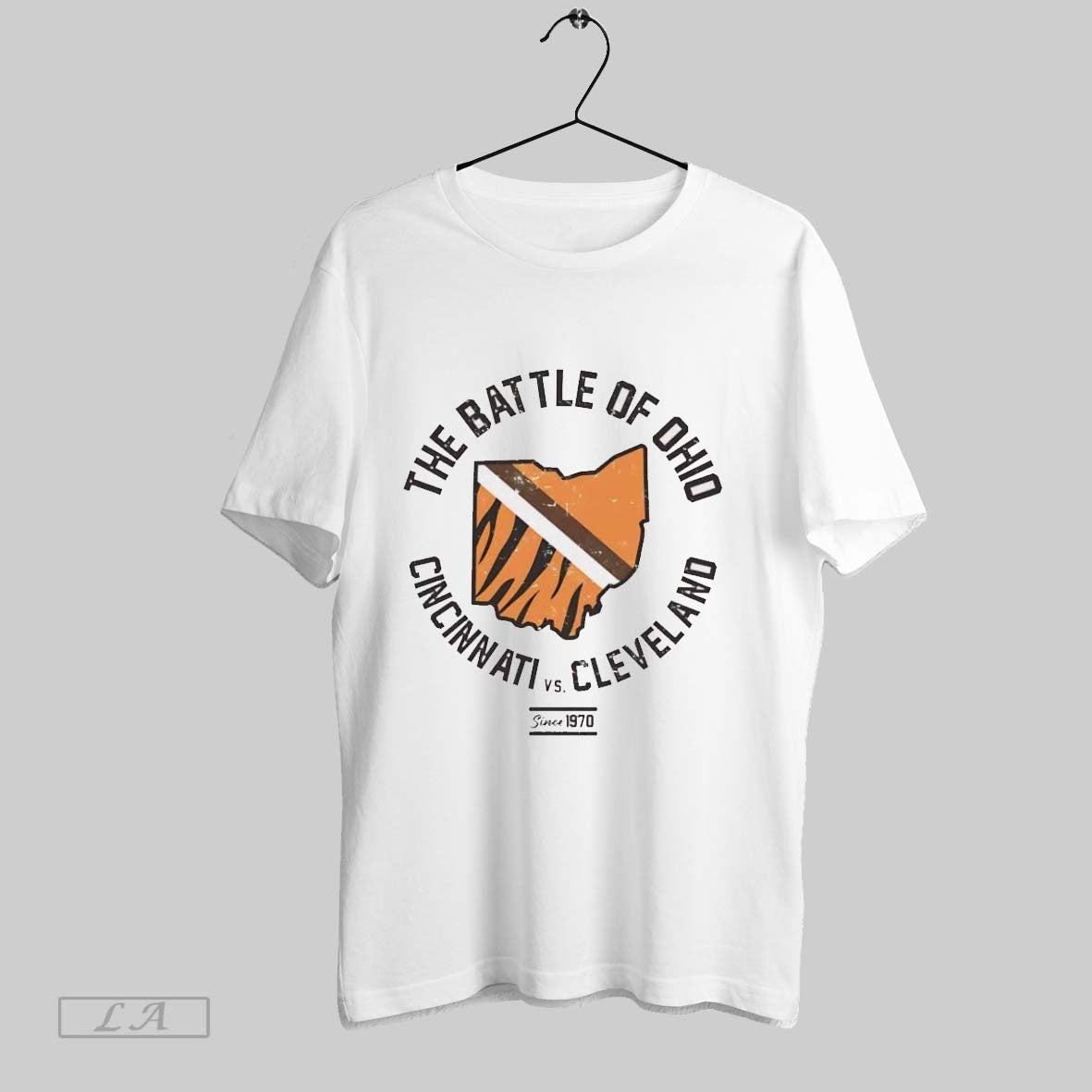 Original Cincinnati Vs Cleveland The Battle Of Ohio Ladies Unisex T-shirt, Sweatshirt, Hoodie, Long Sleeve Tee - T-Shirt, Sweatshirt, Hoodie