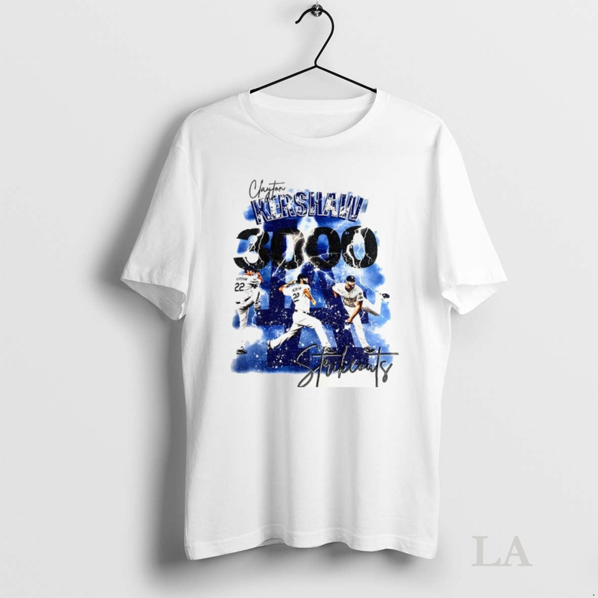 Original Clayton Kershaw 3000 Strikeouts Los Angeles Dodgers Mlb Baseball Graphic Vintage Unisex T-shirt, Sweatshirt, Hoodie, Long Sleeve Tee - T-Shirt, Sweatshirt, Hoodie