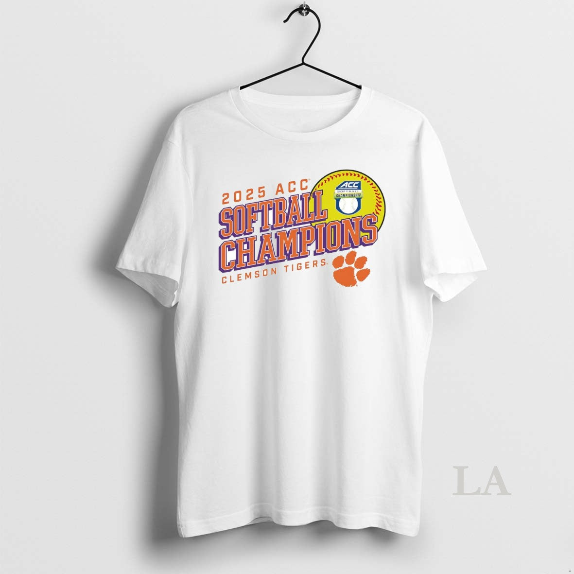 Original Clemson Tigers 2025 Acc Softball Tournament Champions - T-Shirt, Sweatshirt, Hoodie