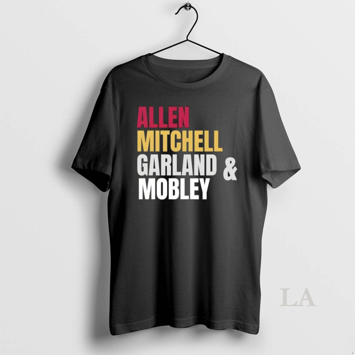 Original Cleveland Cavaliers Basketball Starting Four Allen Mitchell Garland And Mobley Unisex T-shirt, Sweatshirt, Hoodie, Long Sleeve Tee - T-Shirt, Sweatshirt, Hoodie