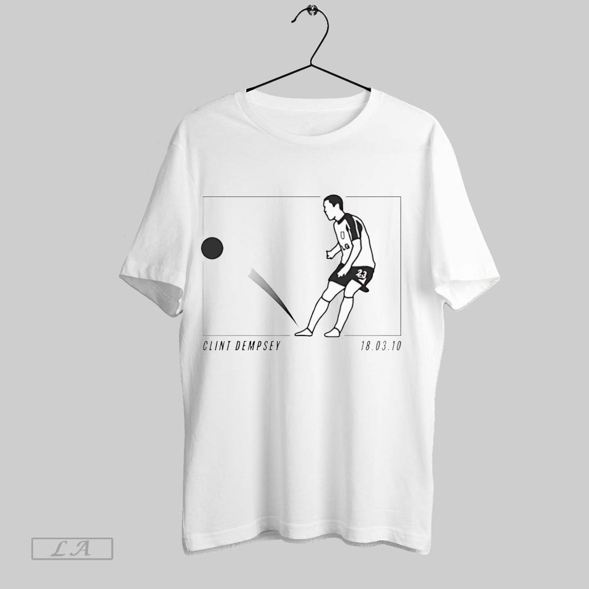 Original Clint Dempsey Fulham Vs Juventus Graphic White Poster Unisex T-shirt, Sweatshirt, Hoodie, Long Sleeve Tee - T-Shirt, Sweatshirt, Hoodie
