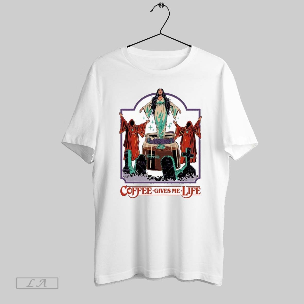 Original Coffee Gives Me Life Unisex T-shirt, Sweatshirt, Hoodie, Long Sleeve Tee - T-Shirt, Sweatshirt, Hoodie