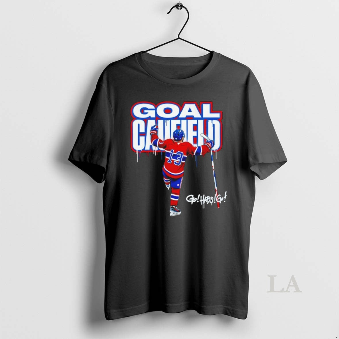Original Cole Caufield Montreal Canadiens Hockey Goal Caufield Go Habs Go Unisex T-shirt, Sweatshirt, Hoodie, Long Sleeve Tee - T-Shirt, Sweatshirt, Hoodie