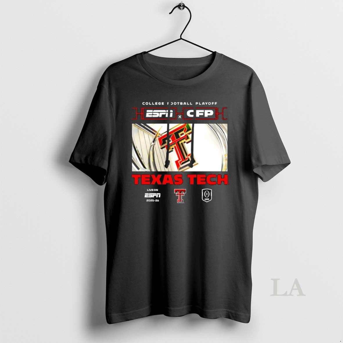 Original College Gameday Texas Tech Red Raiders 2025 2026 Cfp X Espn Logo - T-Shirt, Sweatshirt, Hoodie