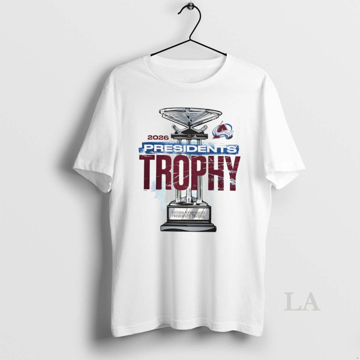 Original Colorado Avalanche 2026 Presidents Trophy Winner Stanley Cup Playoffs Hockey Unisex T-shirt, Sweatshirt, Hoodie, Long Sleeve Tee - T-Shirt, Sweatshirt, Hoodie