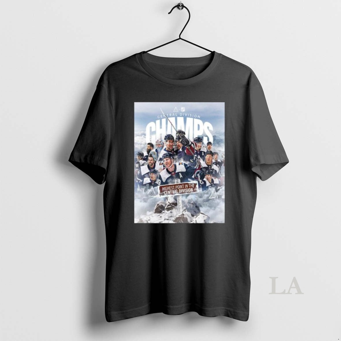 Original Colorado Avalanche Nhl 2026 Central Division Champions Highest Point In The Central Division - T-Shirt, Sweatshirt, Hoodie