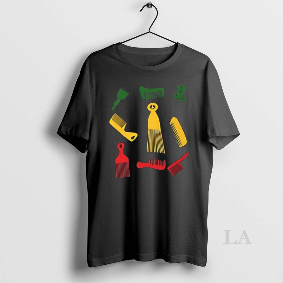 Original Colorful Hair Comb Unisex T-shirt, Sweatshirt, Hoodie, Long Sleeve Tee - T-Shirt, Sweatshirt, Hoodie