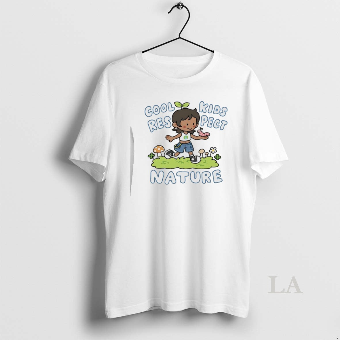 Original Cool Kids Respect Nature Cartoon - T-Shirt, Sweatshirt, Hoodie