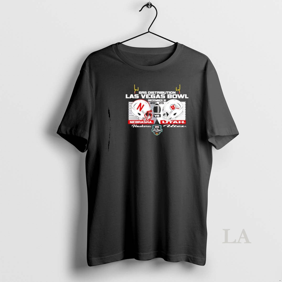 Original Cornhuskers Vs Utes 2025 Las Vegas Bowl Match Up Head To Head - T-Shirt, Sweatshirt, Hoodie
