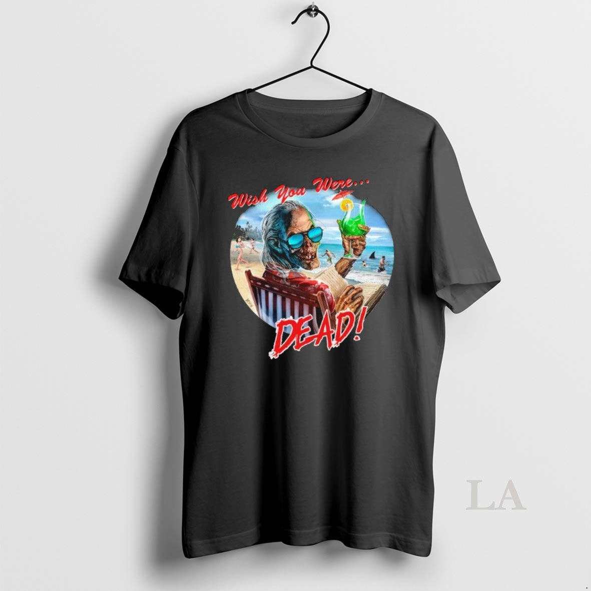 Original Crypt Keeper Wish You Were Dead Unisex T-shirt, Sweatshirt, Hoodie, Long Sleeve Tee - T-Shirt, Sweatshirt, Hoodie