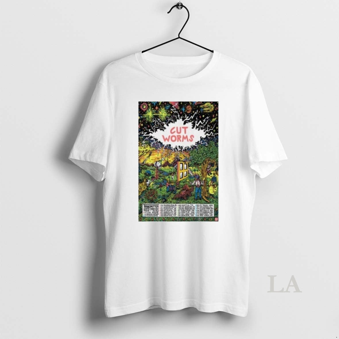 Original Cut Worms North American 2026 Tour Unisex T-shirt, Sweatshirt, Hoodie, Long Sleeve Tee - T-Shirt, Sweatshirt, Hoodie