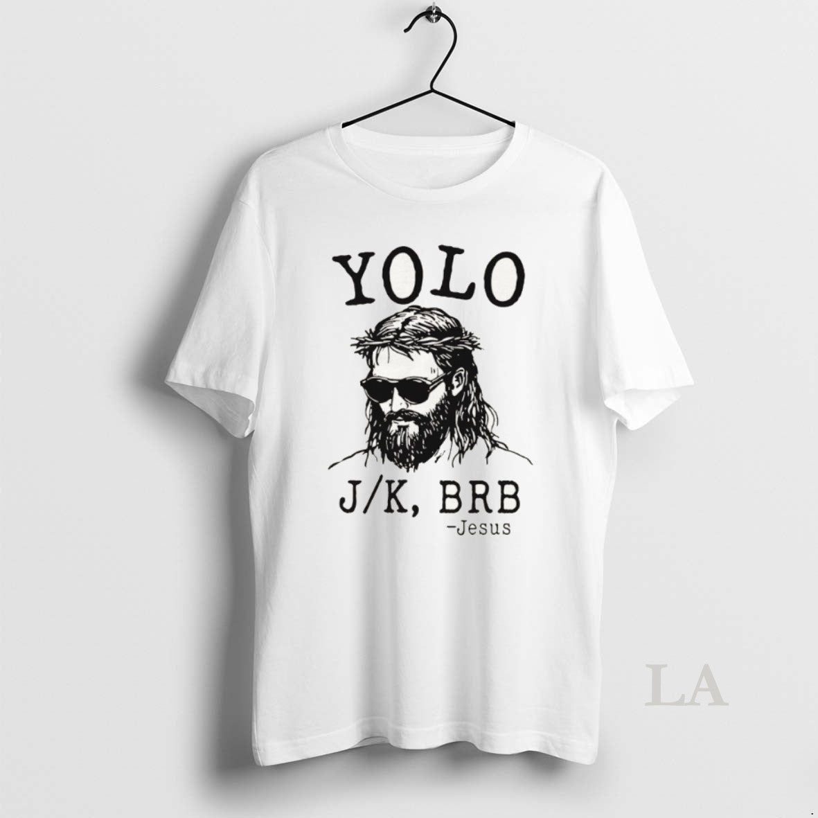 Original Cute Christian Yolo Brb Jesus Funny Jesus Christian Easter Unisex T-shirt, Sweatshirt, Hoodie, Long Sleeve Tee - T-Shirt, Sweatshirt, Hoodie