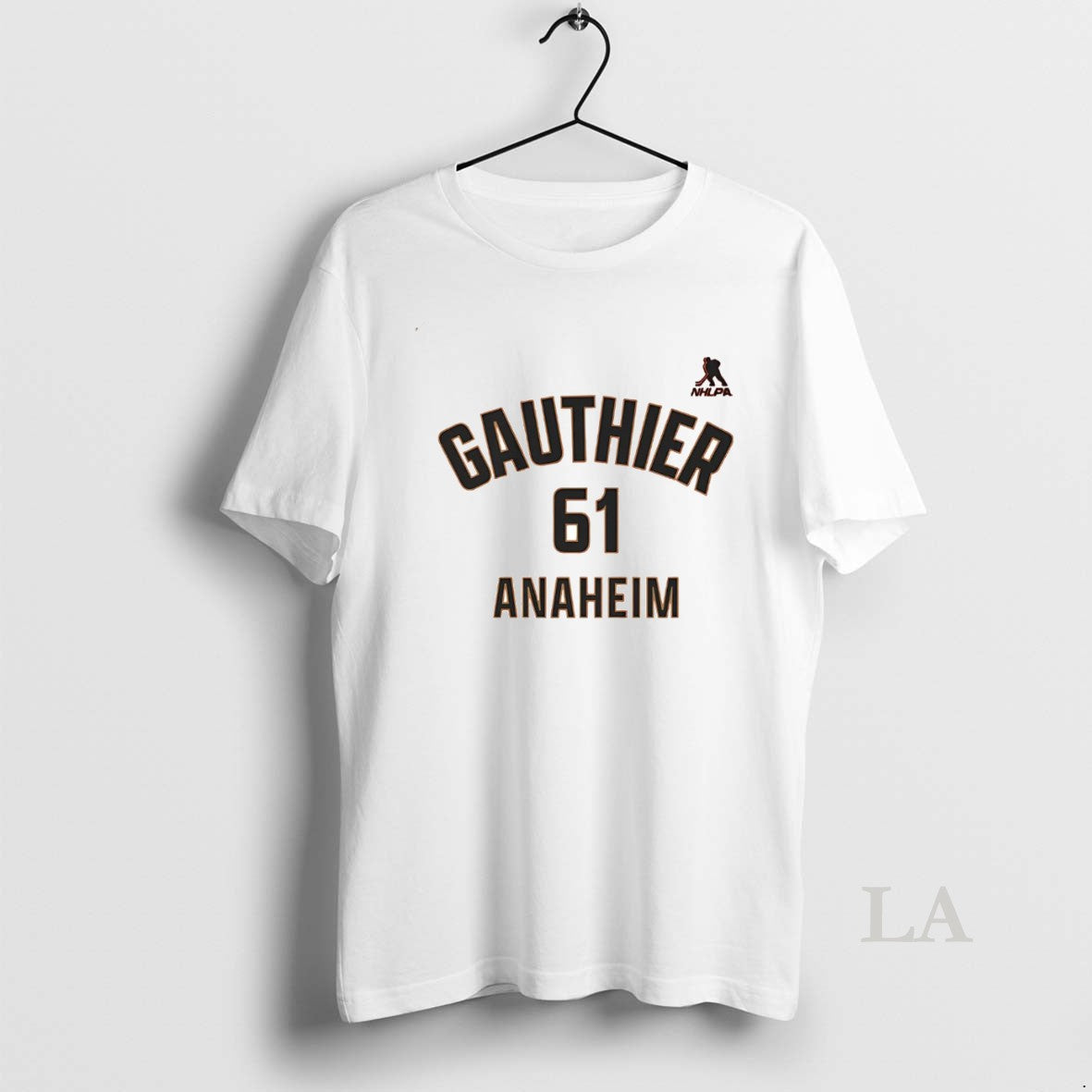 Original Cutter Gauthier Name And Number Anaheim Ducks - T-Shirt, Sweatshirt, Hoodie